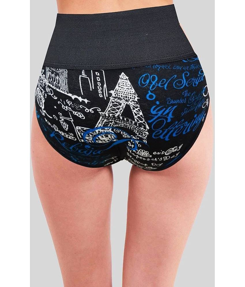 RC. ROYAL CLASS Pack of 3 Cotton Printed Women's Briefs ( Multi Color )