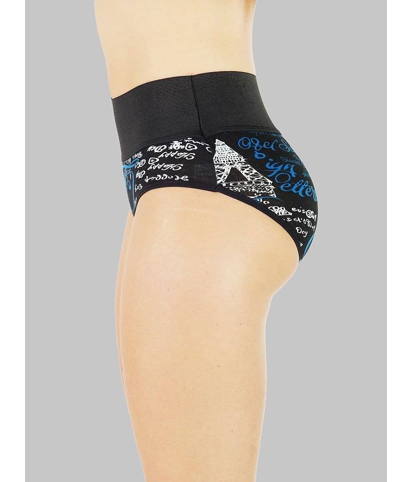 RC. ROYAL CLASS Pack of 3 Cotton Printed Women's Briefs ( Multi Color )