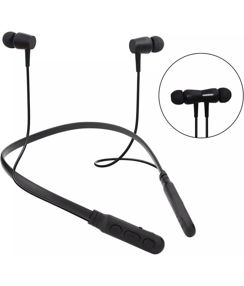 VEhop Eunity Rebel In Ear Bluetooth Neckband 12 Hours Playback IPX4(Splash & Sweat Proof) Magnetic earpeice -Bluetooth V 5.0 Assorted