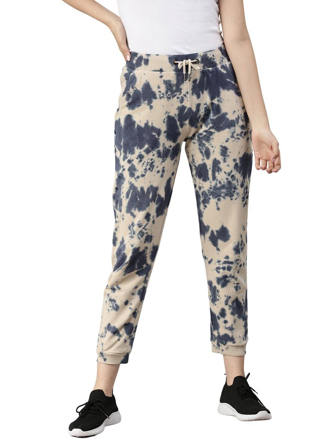     			De Moza - Beige Cotton Slim Women's Joggers ( Pack of 1 )