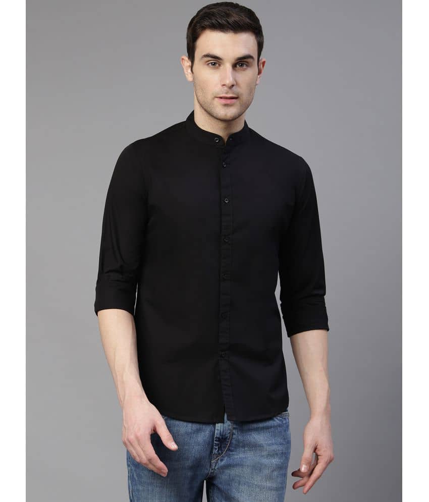 Dennis Lingo - Green 100% Cotton Slim Fit Men's Casual Shirt ( Pack of 1 )
