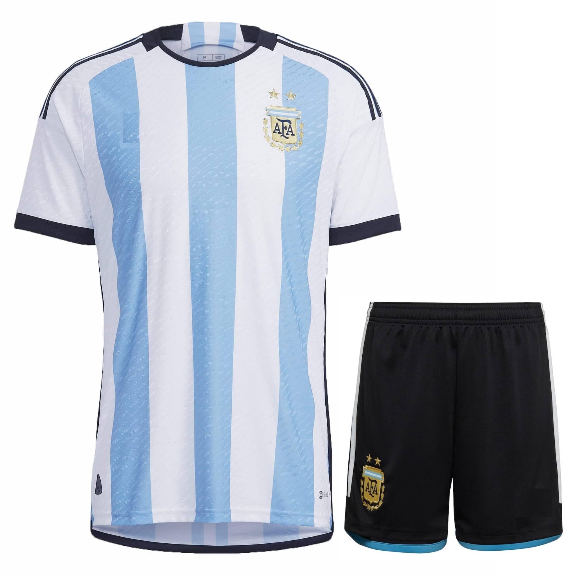 ARGENTINA HOME SET JERSEY & SHORTS 2022 WORLD CUP FOR MEN & WOMEN - Sports and Fitness Equipment | Buy online on ZillyBuy