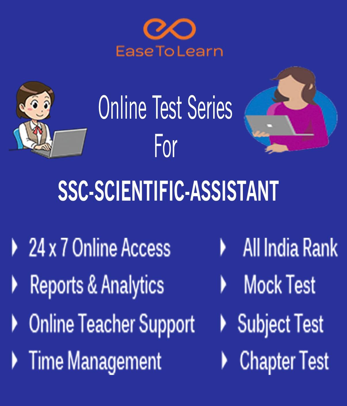 Ease To Learn SSC SCIENTIFIC ASSISTANT Online Topic & Mock Test Online Tests Ease To Learn SSC SCIENTIFIC ASSISTANT Online Topic & Mock Test Online Tests