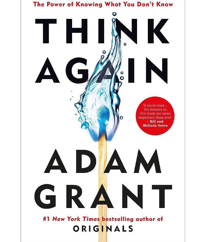 Think Again: The Power of Knowing What You Don't Know Paperback by Adam Grant - 2021 - Stationery | Buy online on ZillyBuy
