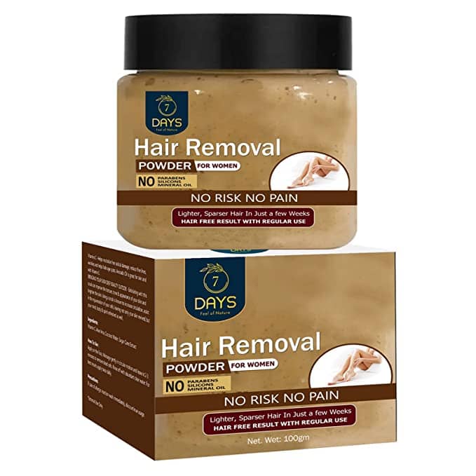 7 days - Hair Removal Hair Removal Creams 100 ( Pack of 1 )