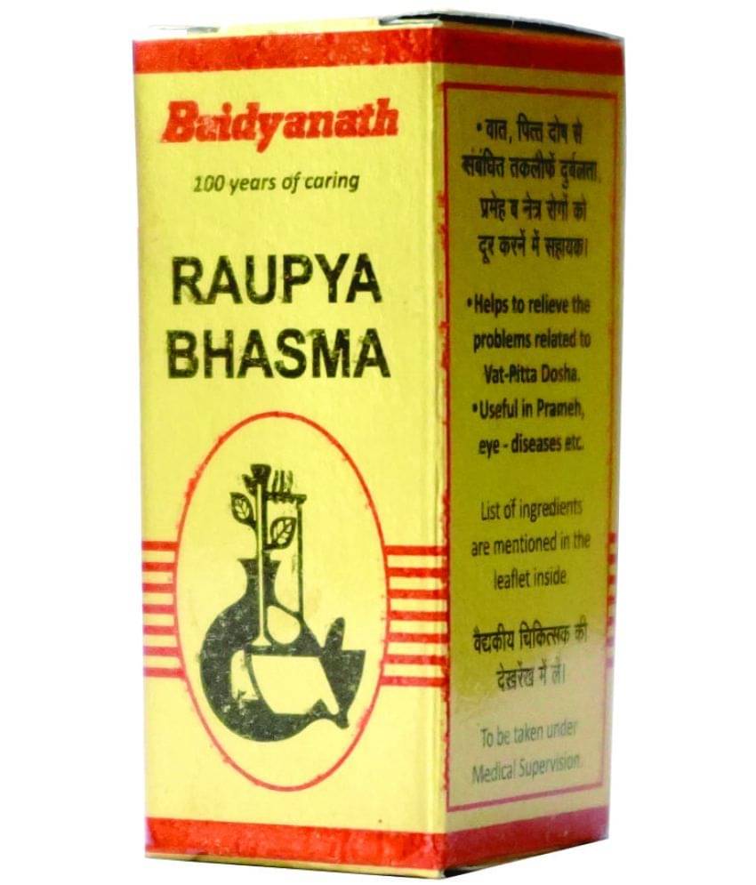 Baidyanath Raupya Bhasma, 1 Gm Baidyanath Raupya Bhasma, 1 Gm