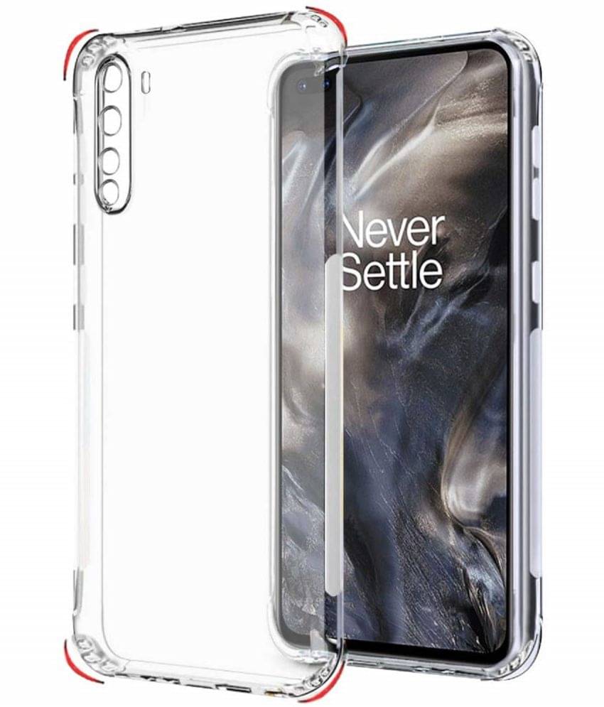 Case Vault Covers - Transparent Silicon Silicon Soft cases Compatible For OnePlus Nord ( Pack of 1 ) Case Vault Covers - Transparent Silicon Silicon Soft cases Compatible For OnePlus Nord ( Pack of 1 )