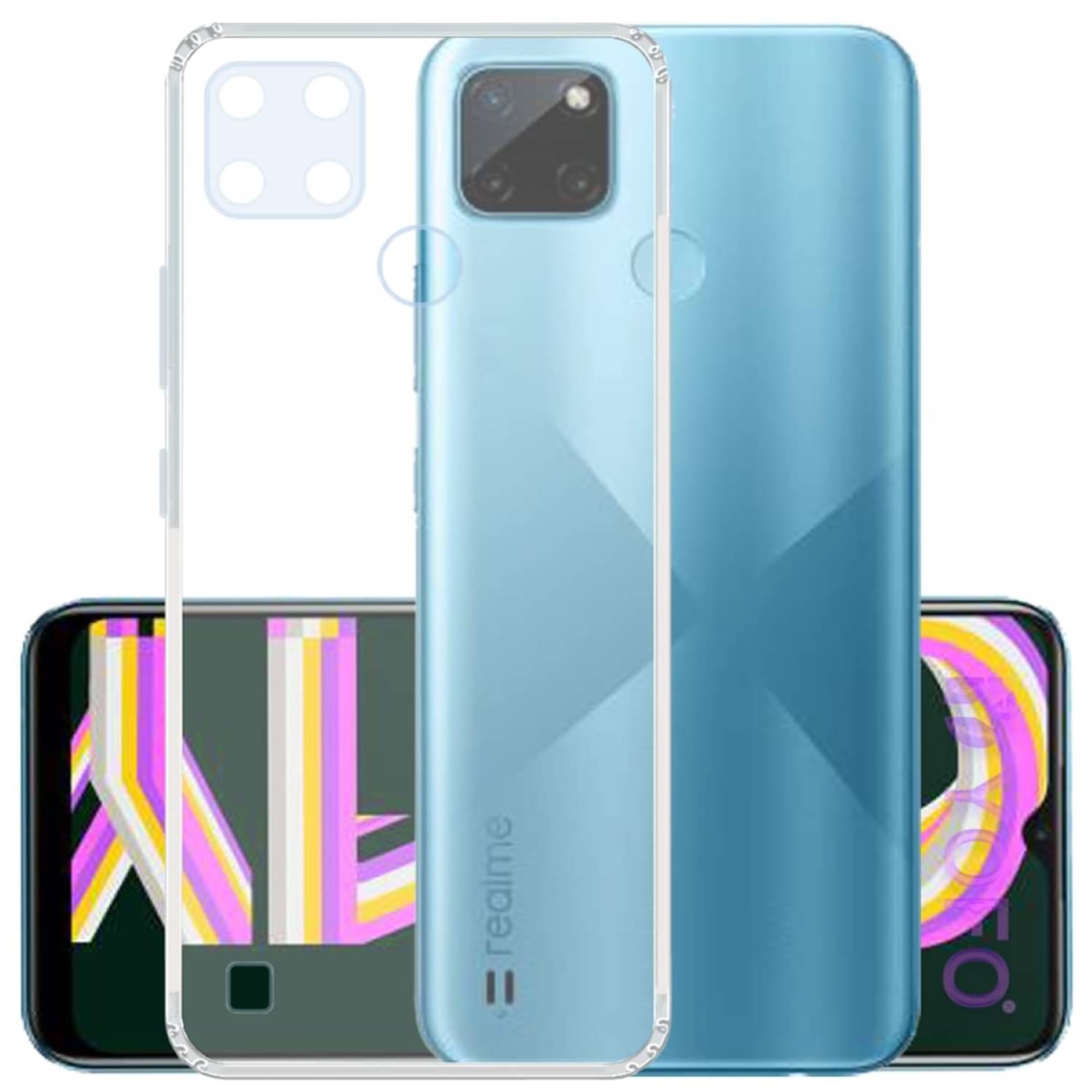 Case Vault Covers - Transparent Silicon Silicon Soft cases Compatible For Realme C21Y ( Pack of 1 ) Case Vault Covers - Transparent Silicon Silicon Soft cases Compatible For Realme C21Y ( Pack of 1 )