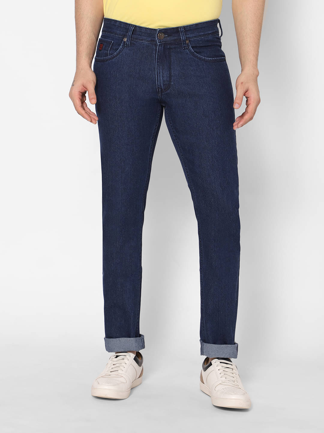     			HJ 53 - Blue Denim Slim Fit Men's Jeans ( Pack of 1 )