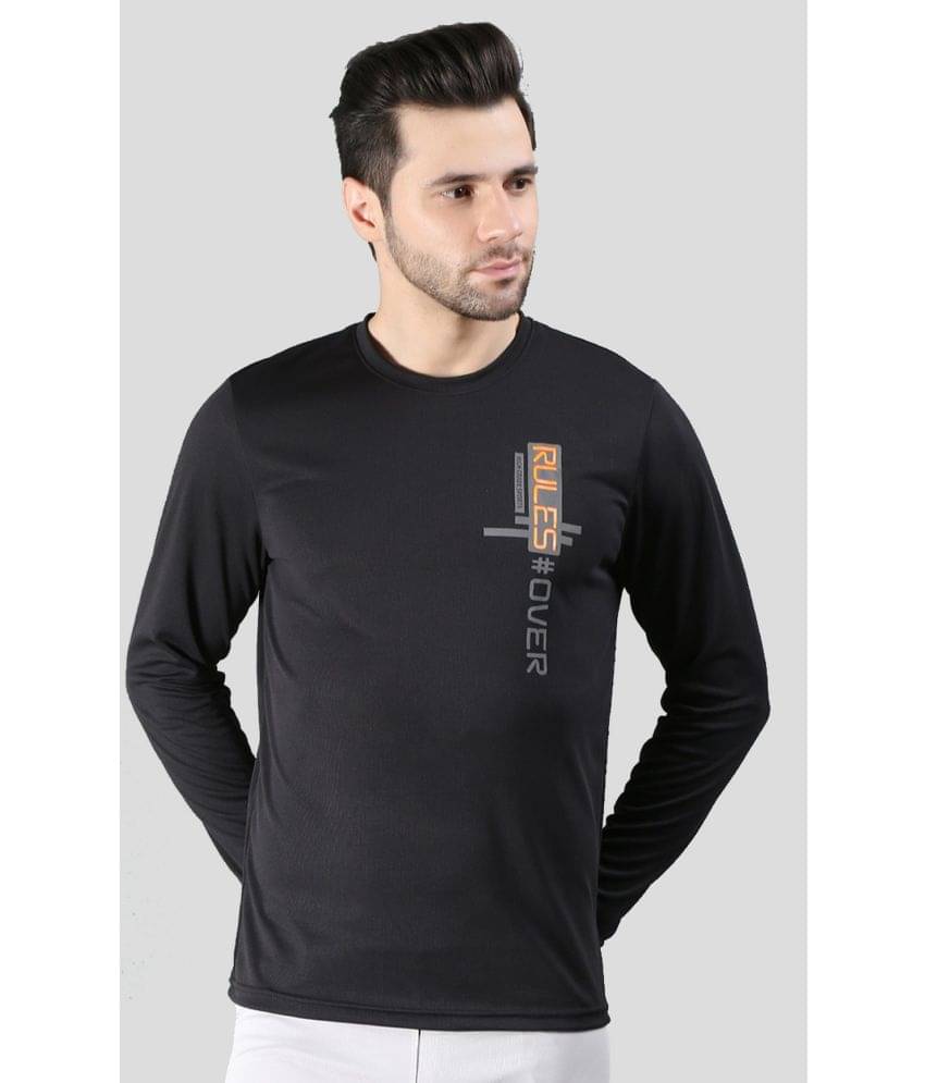 NEXGEN CLUB Pack of 1 Polyester Regular Fit Men's T-Shirt ( Black ) NEXGEN CLUB Pack of 1 Polyester Regular Fit Men's T-Shirt ( Black )