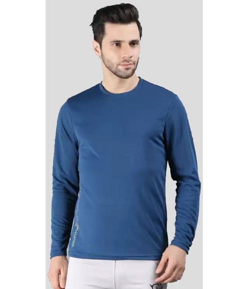     			NEXGEN CLUB Pack of 1 Polyester Regular Fit Men's T-Shirt ( Blue )