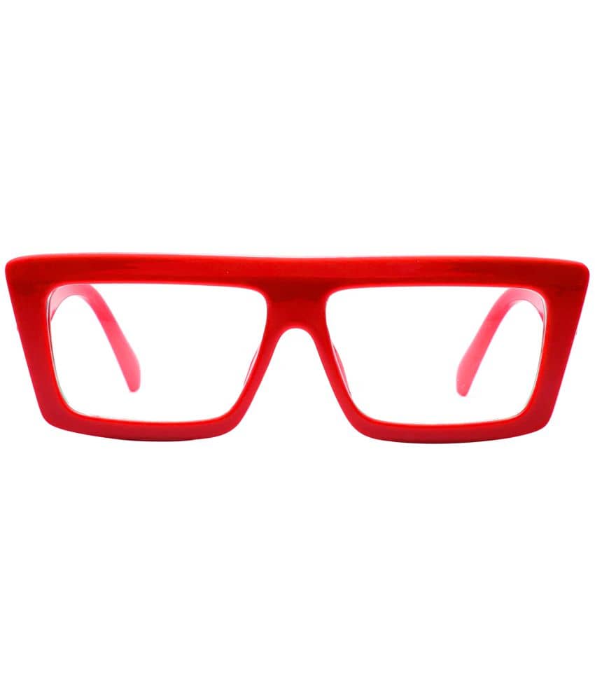 Peter Jones - Black Full Rim Square Computer Glasses ( Pack of 1 )