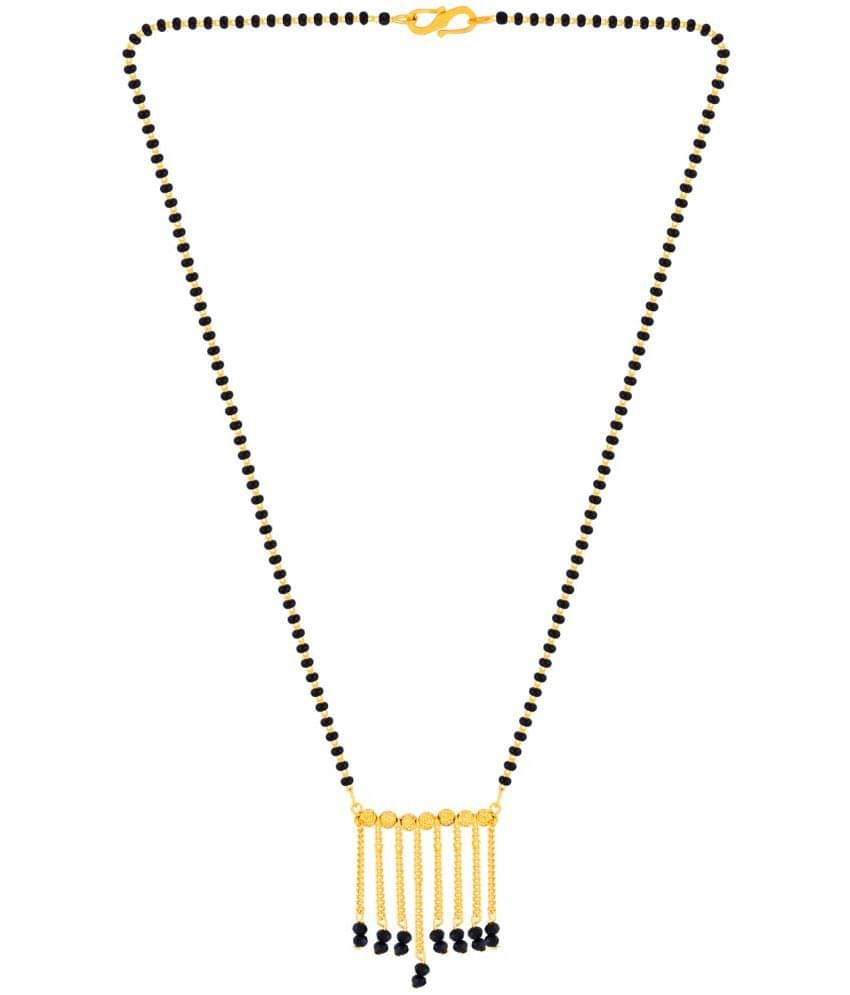 Silver Shine - Golden Mangalsutra ( Pack of 1 ) Silver Shine - Golden Mangalsutra ( Pack of 1 )