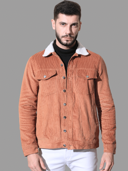     			The Dry State - Brown Cotton Blend Regular Fit Men's Tailored Jacket ( Pack of 1 )