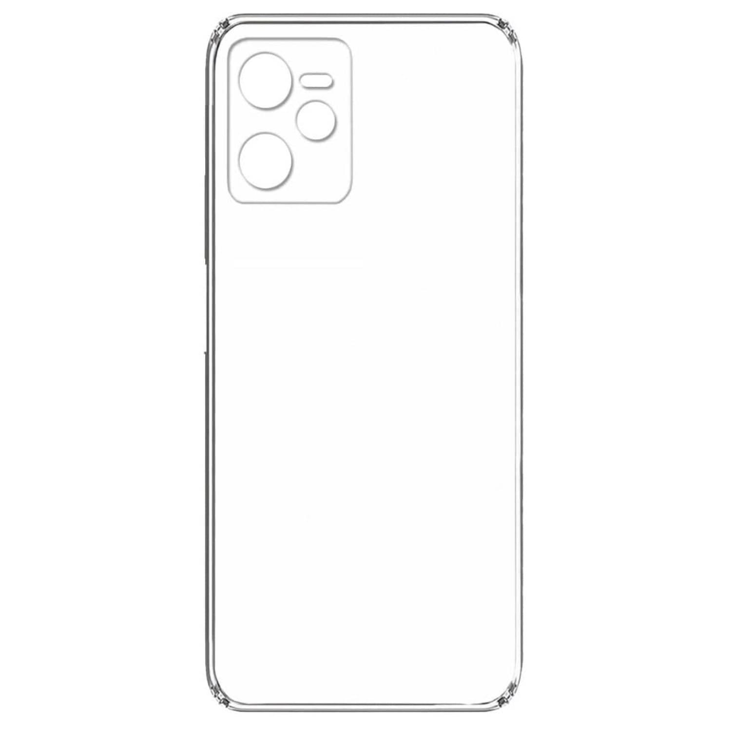     			Case Vault Covers - Transparent Silicon Silicon Soft cases Compatible For Realme Narzo 50A Prime ( Pack of 1 )
