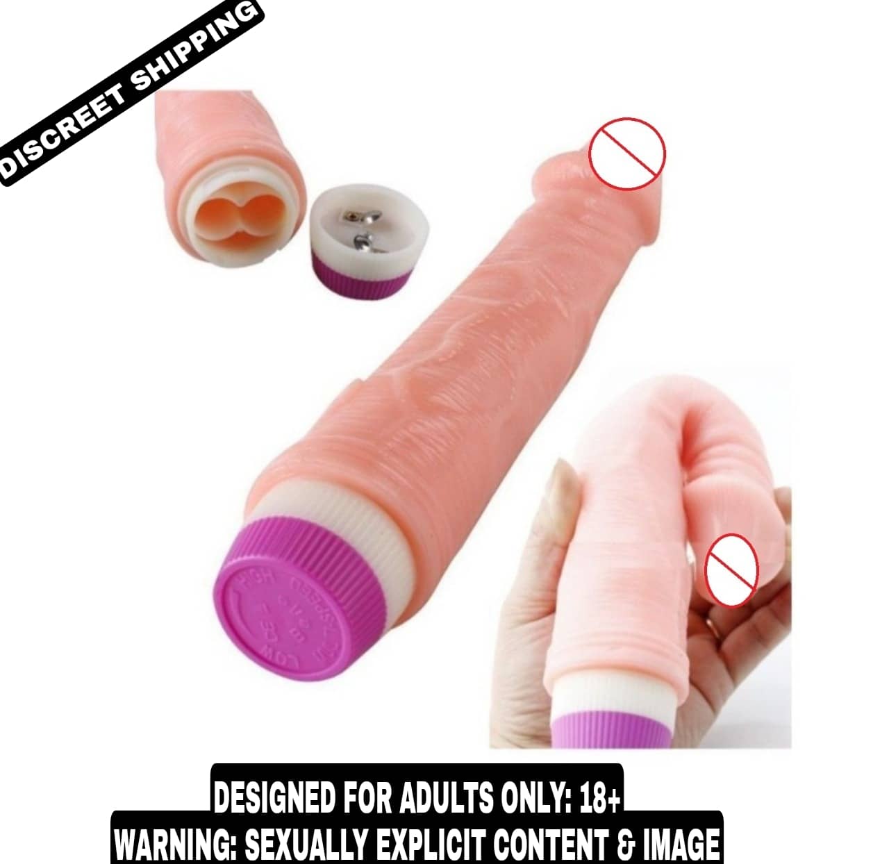 Kamahouse 8.75 inch -G-Spot-Dildo vibrator-Rabbit-Female-Adult-Sex
