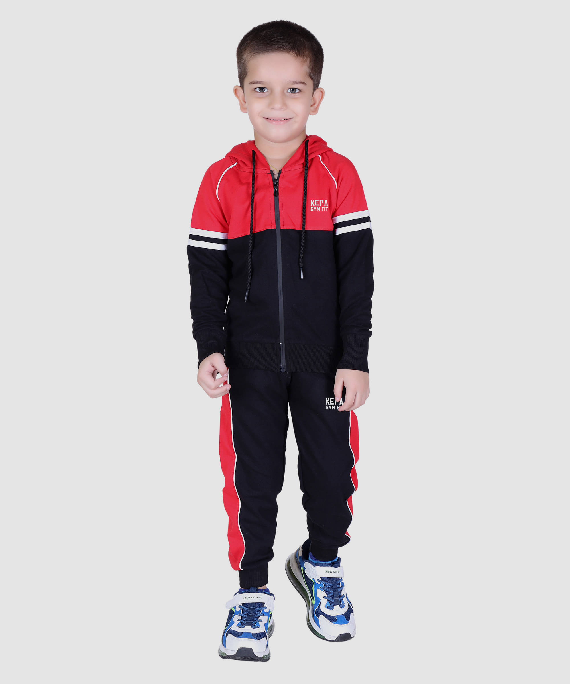 Kepa Colorblock Full Sleeve Tracksuits For Boys SweatShirt Jacket With Jogger Kepa Colorblock Full Sleeve Tracksuits For Boys SweatShirt Jacket With Jogger