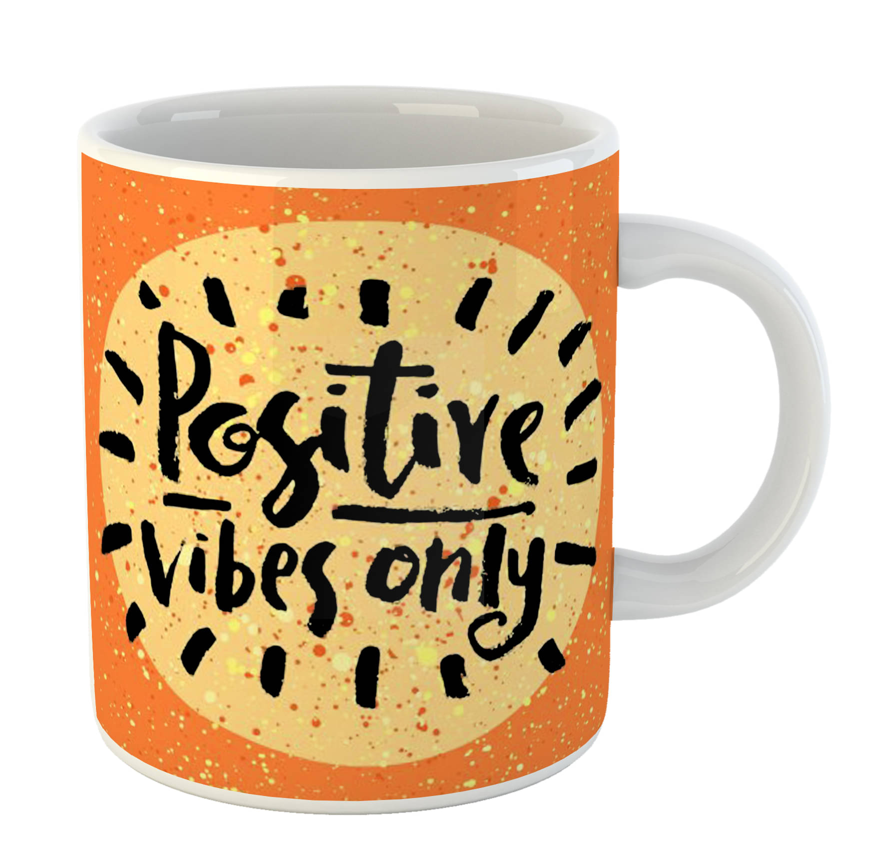     			Keviv - Multi Color Ceramic Coffee Mug ( Pack of 1 )