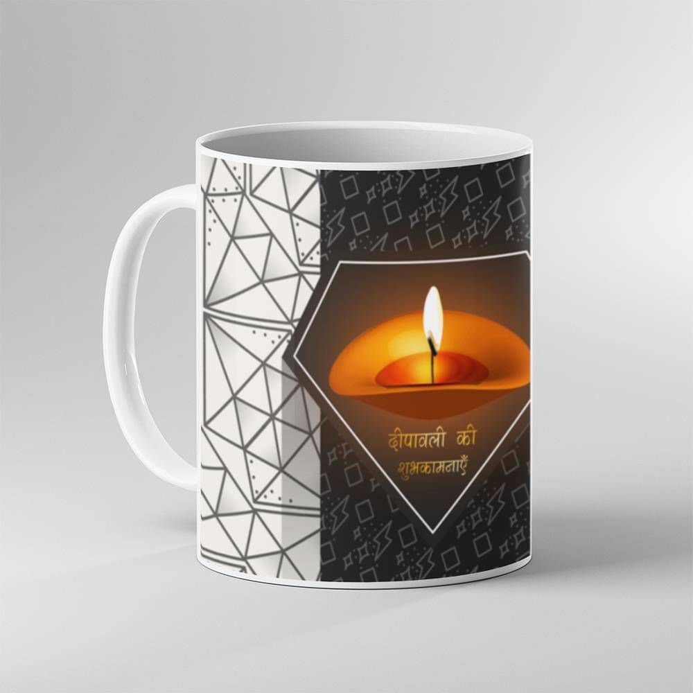     			Keviv - Multi Color Ceramic Coffee Mug ( Pack of 1 )