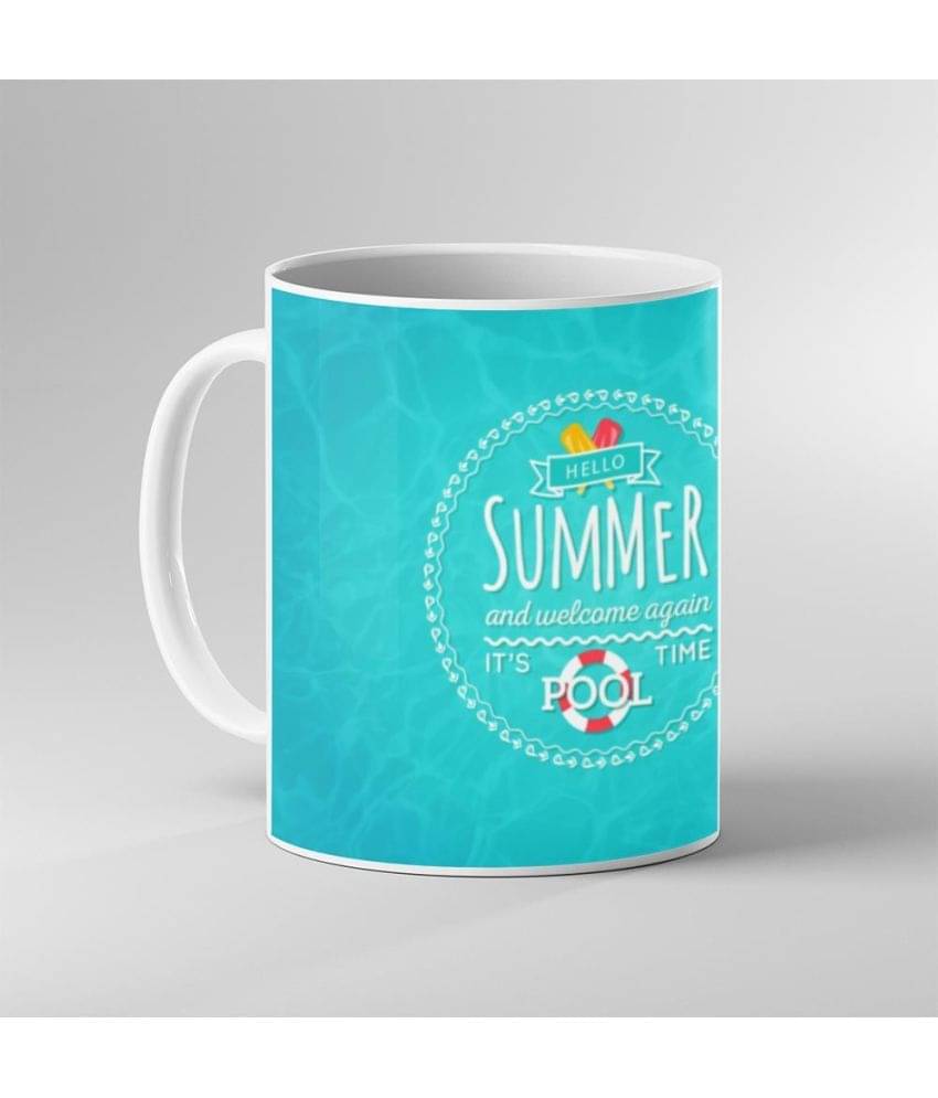     			Keviv - Multi Color Ceramic Coffee Mug ( Pack of 1 )