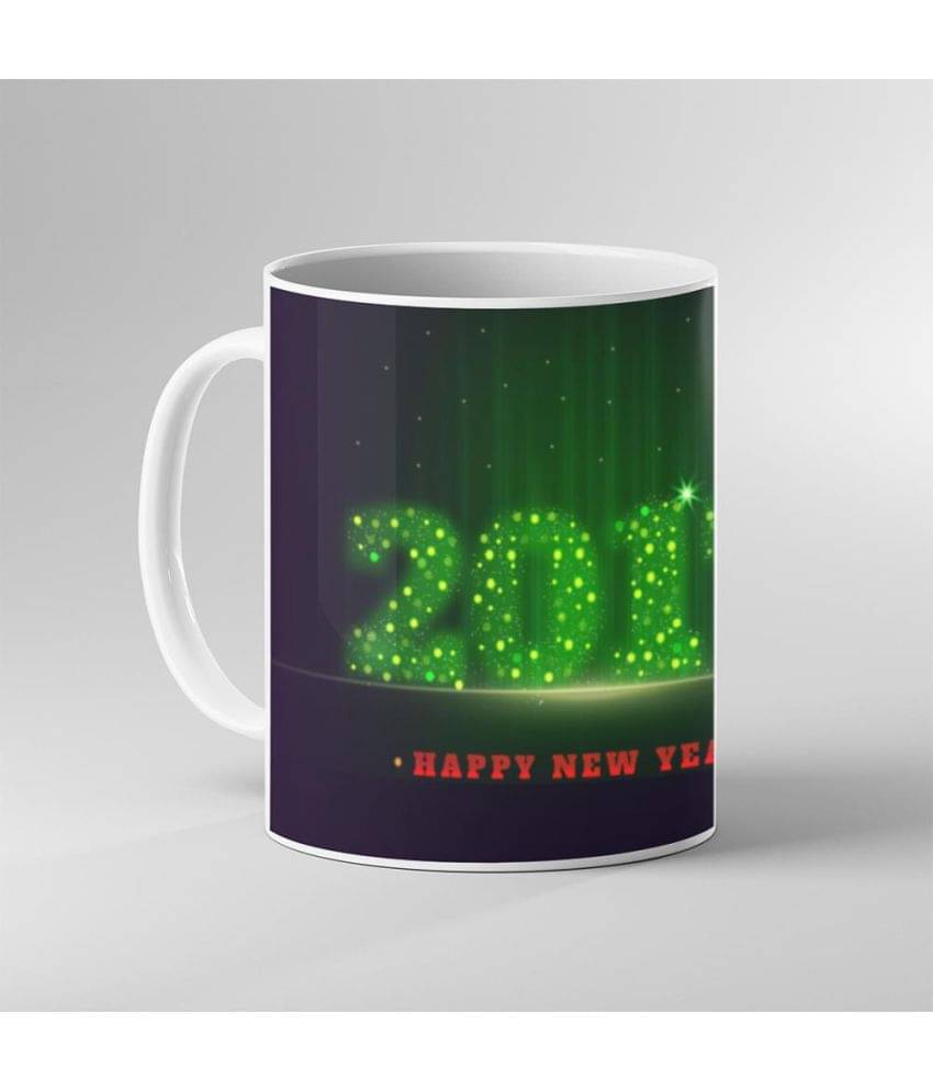     			Keviv - Multi Color Ceramic Coffee Mug ( Pack of 1 )