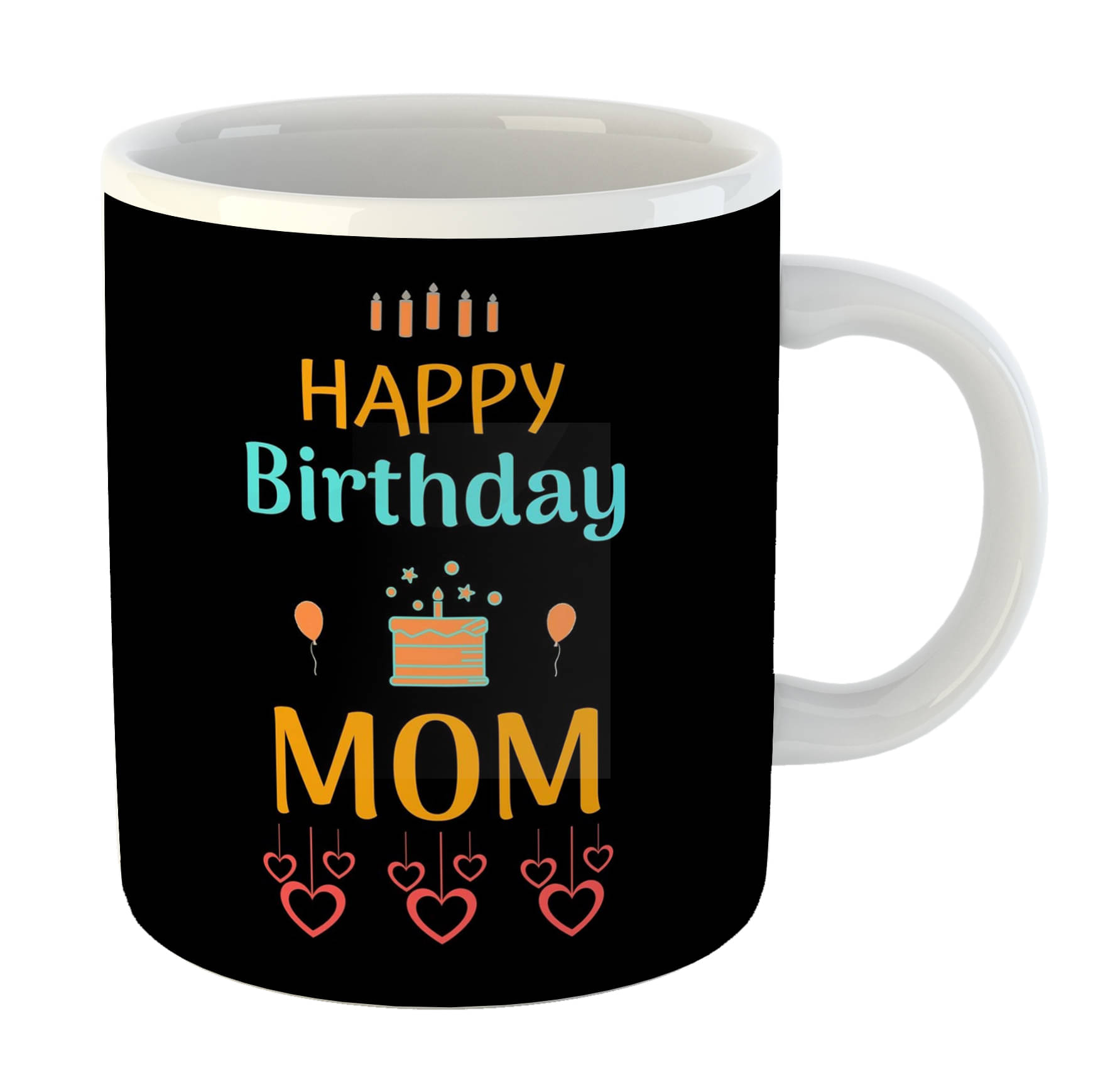     			Keviv - Multi Color Ceramic Coffee Mug ( Pack of 1 )