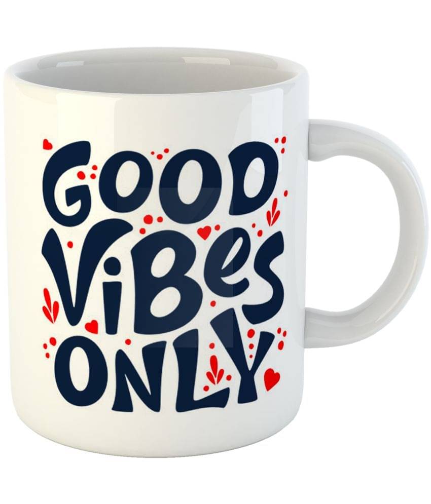     			Keviv - Multi Color Ceramic Coffee Mug ( Pack of 1 )