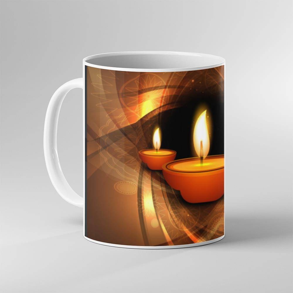     			Keviv - Multi Color Ceramic Coffee Mug ( Pack of 1 )