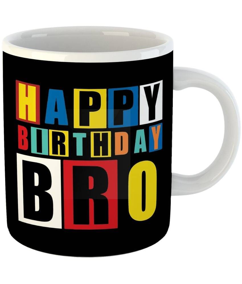     			Keviv - Multi Color Ceramic Coffee Mug ( Pack of 1 )