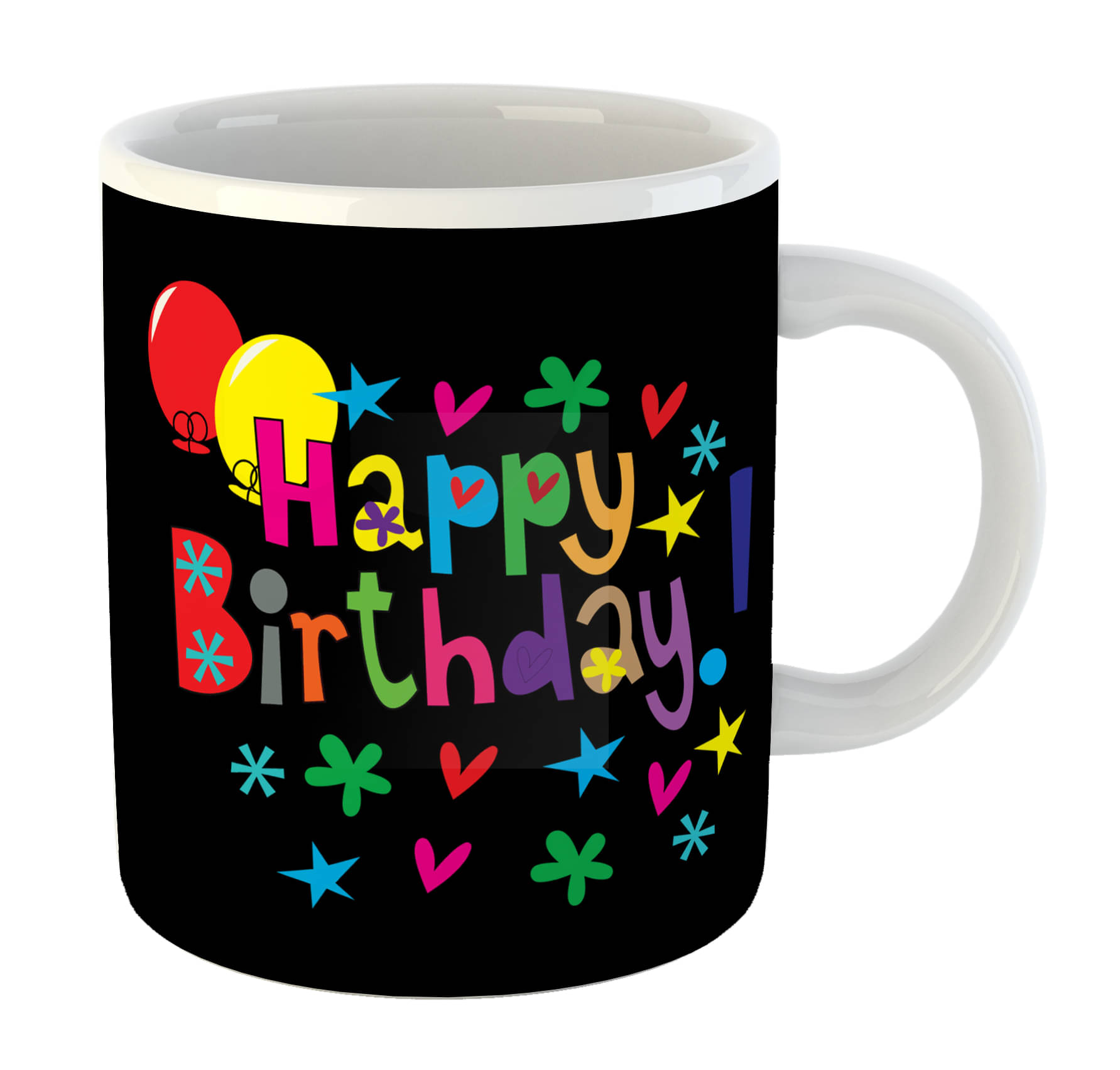     			Keviv - Multi Color Ceramic Coffee Mug ( Pack of 1 )