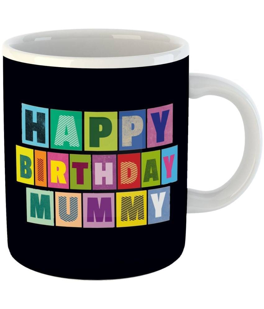     			Keviv - Multi Color Ceramic Coffee Mug ( Pack of 1 )