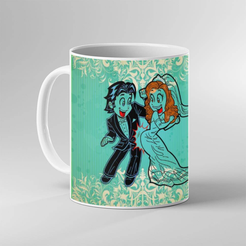     			Keviv - Multi Color Ceramic Coffee Mug ( Pack of 1 )