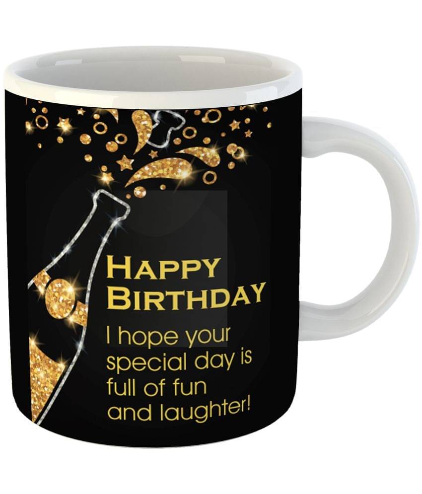     			Keviv - Multi Color Ceramic Coffee Mug ( Pack of 1 )