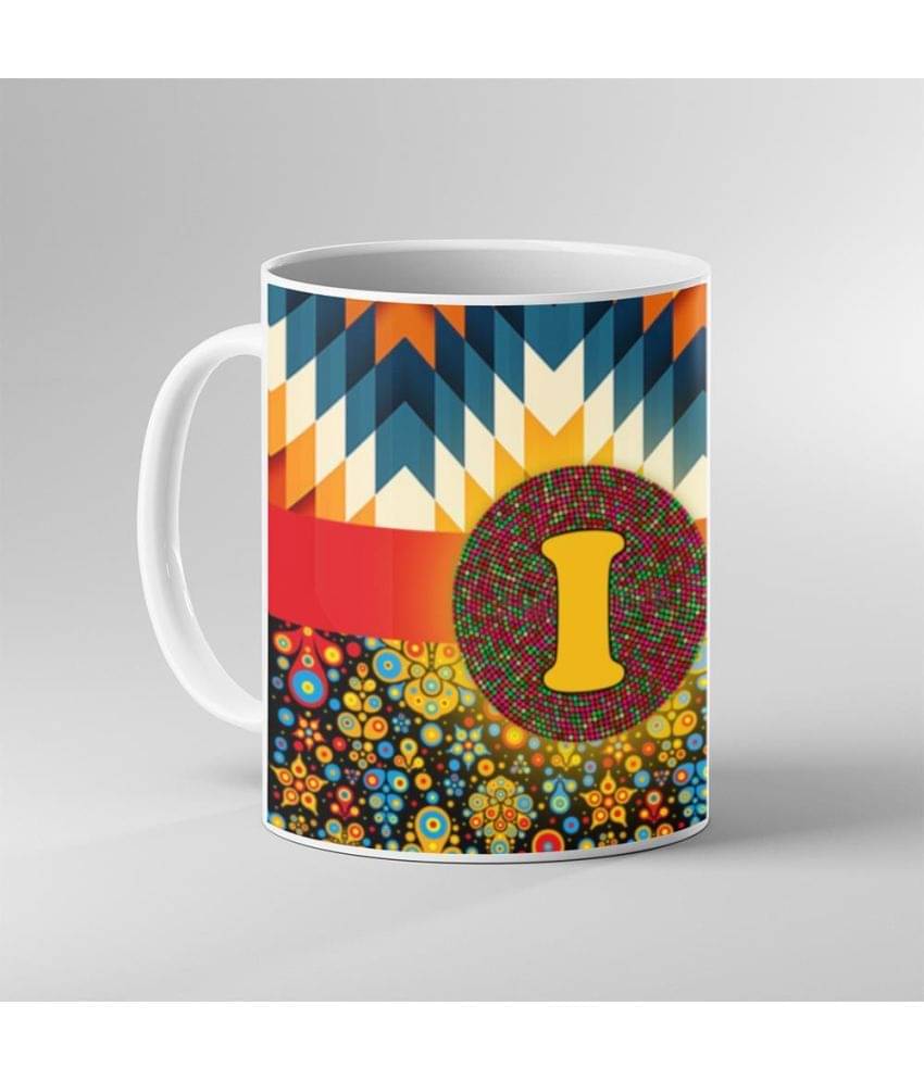     			Keviv - Multi Color Ceramic Coffee Mug ( Pack of 1 )