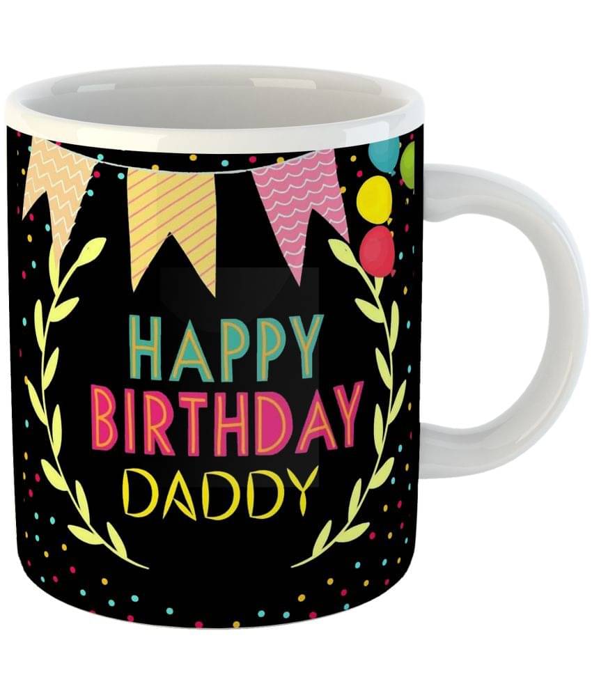     			Keviv - Multi Color Ceramic Coffee Mug ( Pack of 1 )