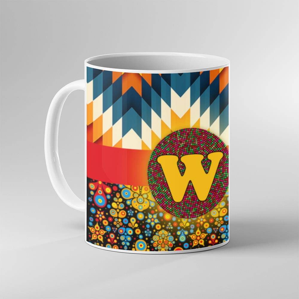     			Keviv - Multi Color Ceramic Coffee Mug ( Pack of 1 )