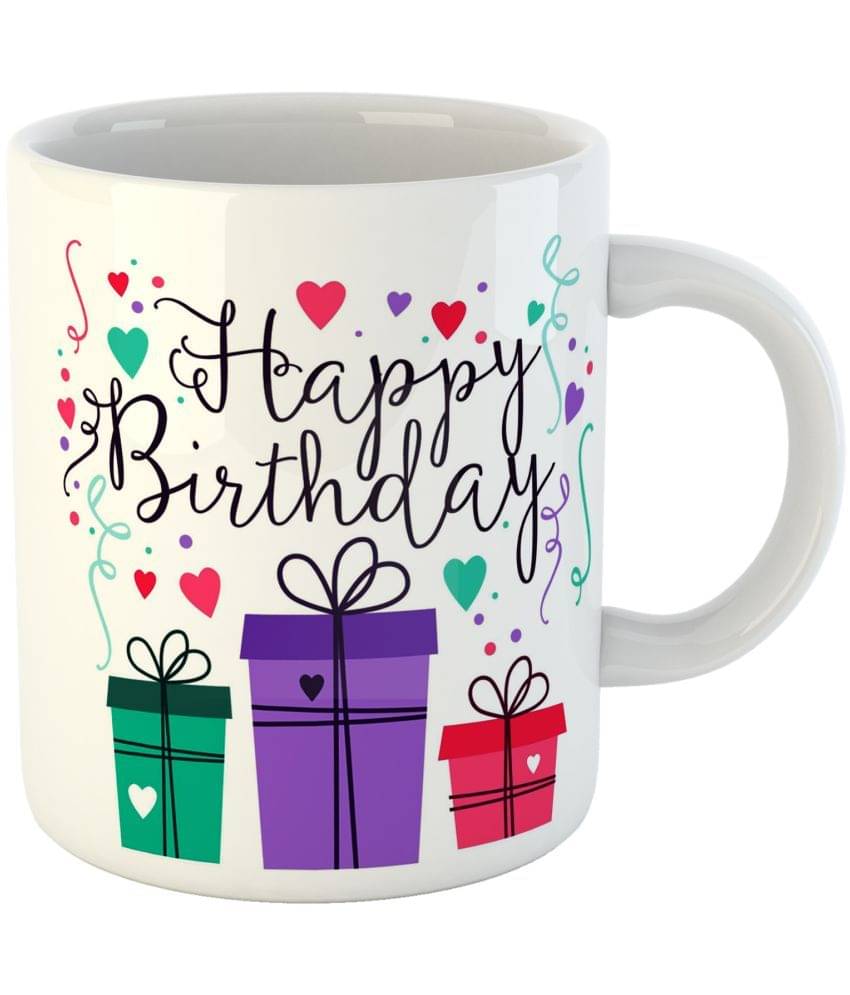     			Keviv - Multi Color Ceramic Coffee Mug ( Pack of 1 )