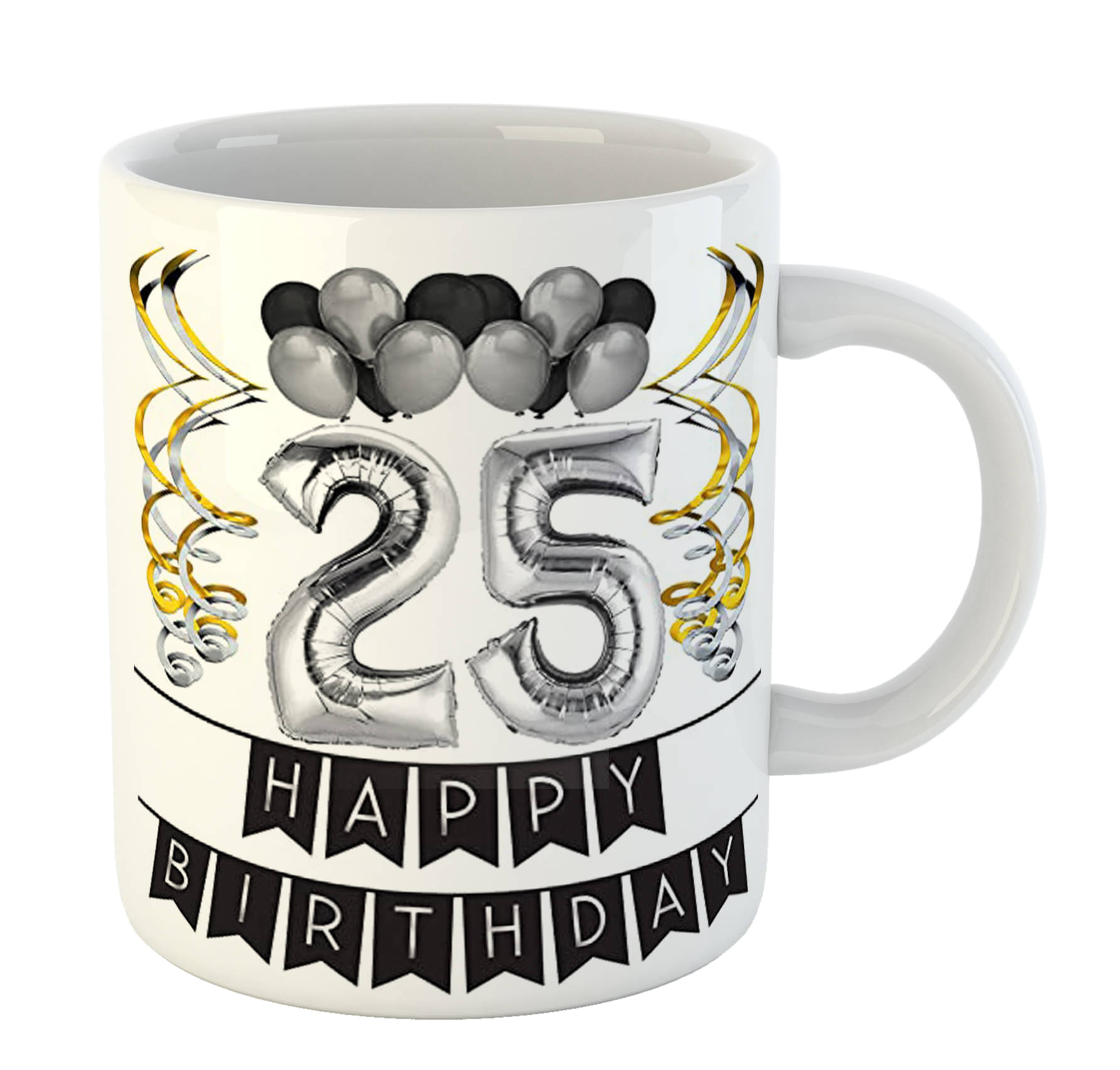     			Keviv - Multi Color Ceramic Coffee Mug ( Pack of 1 )