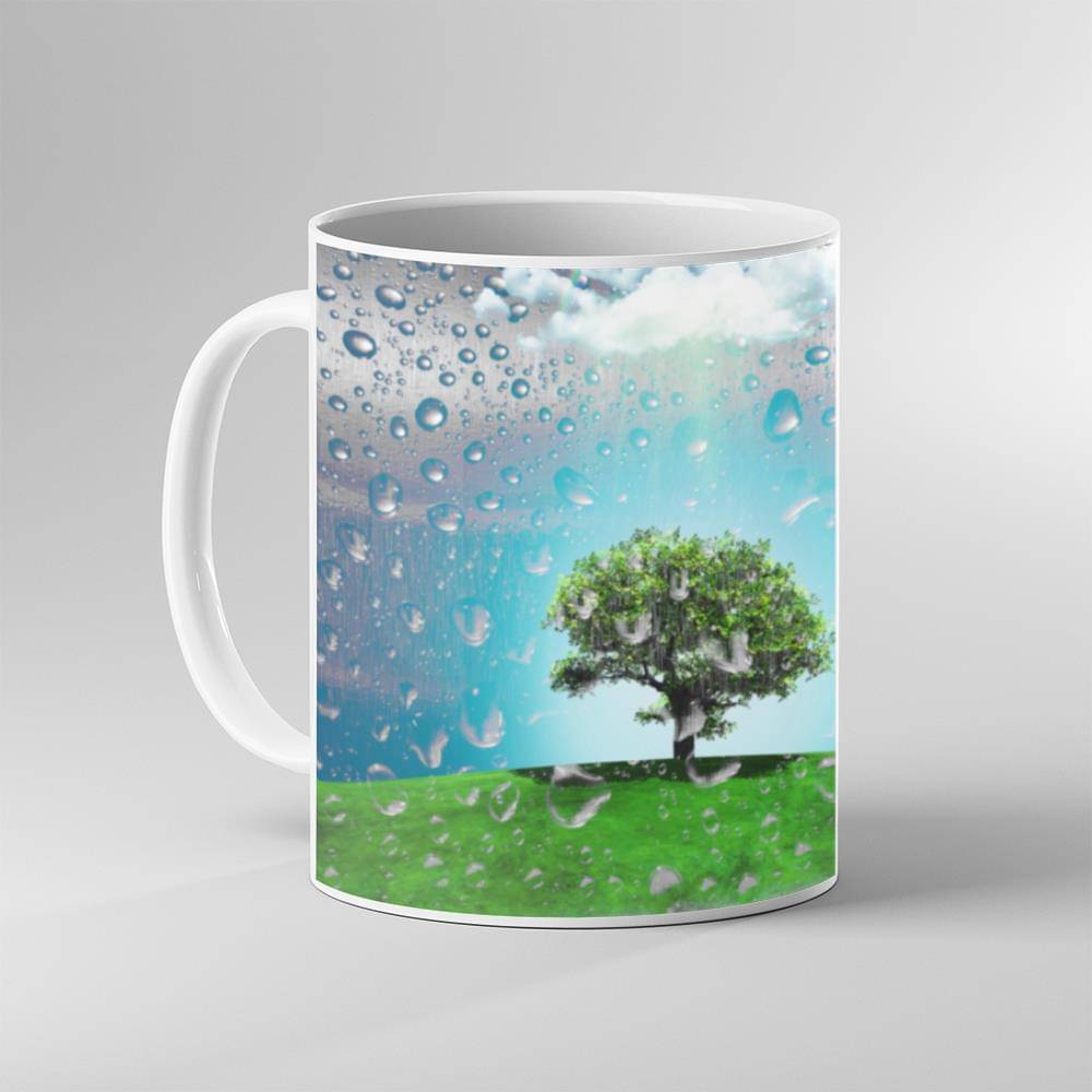     			Keviv - Multi Color Ceramic Coffee Mug ( Pack of 1 )
