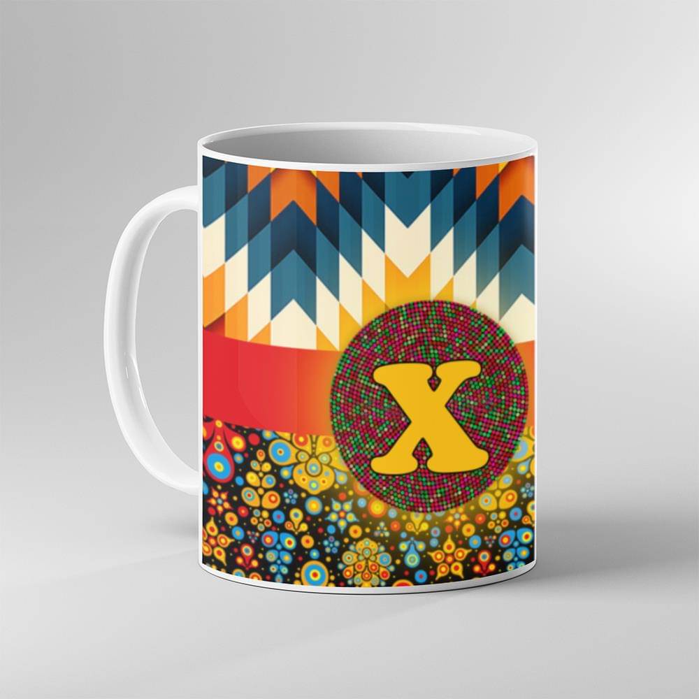     			Keviv - Multi Color Ceramic Coffee Mug ( Pack of 1 )