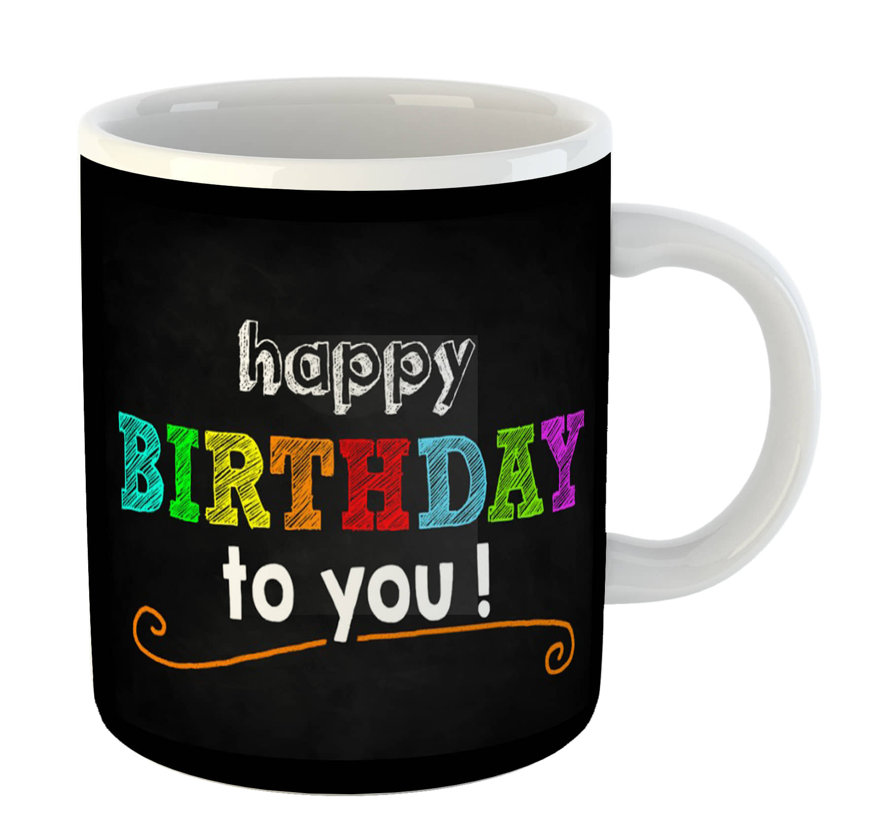 Keviv - Multi Color Ceramic Coffee Mug ( Pack of 1 )