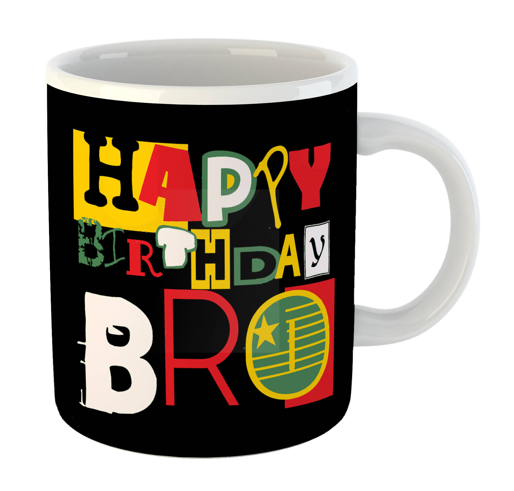     			Keviv - Multi Color Ceramic Coffee Mug ( Pack of 1 )
