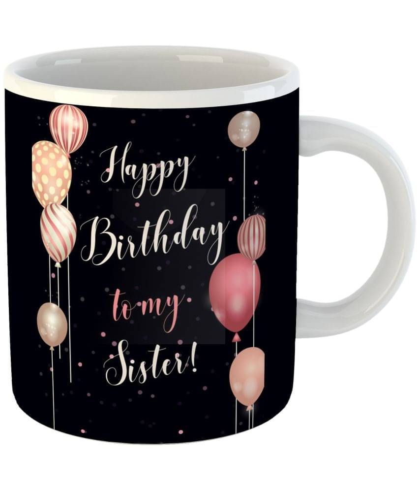    			Keviv - Multi Color Ceramic Coffee Mug ( Pack of 1 )