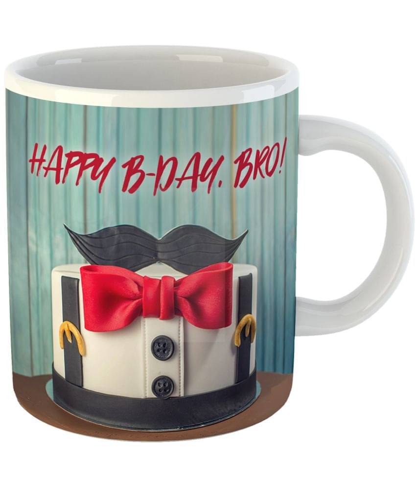     			Keviv - Multi Color Ceramic Coffee Mug ( Pack of 1 )