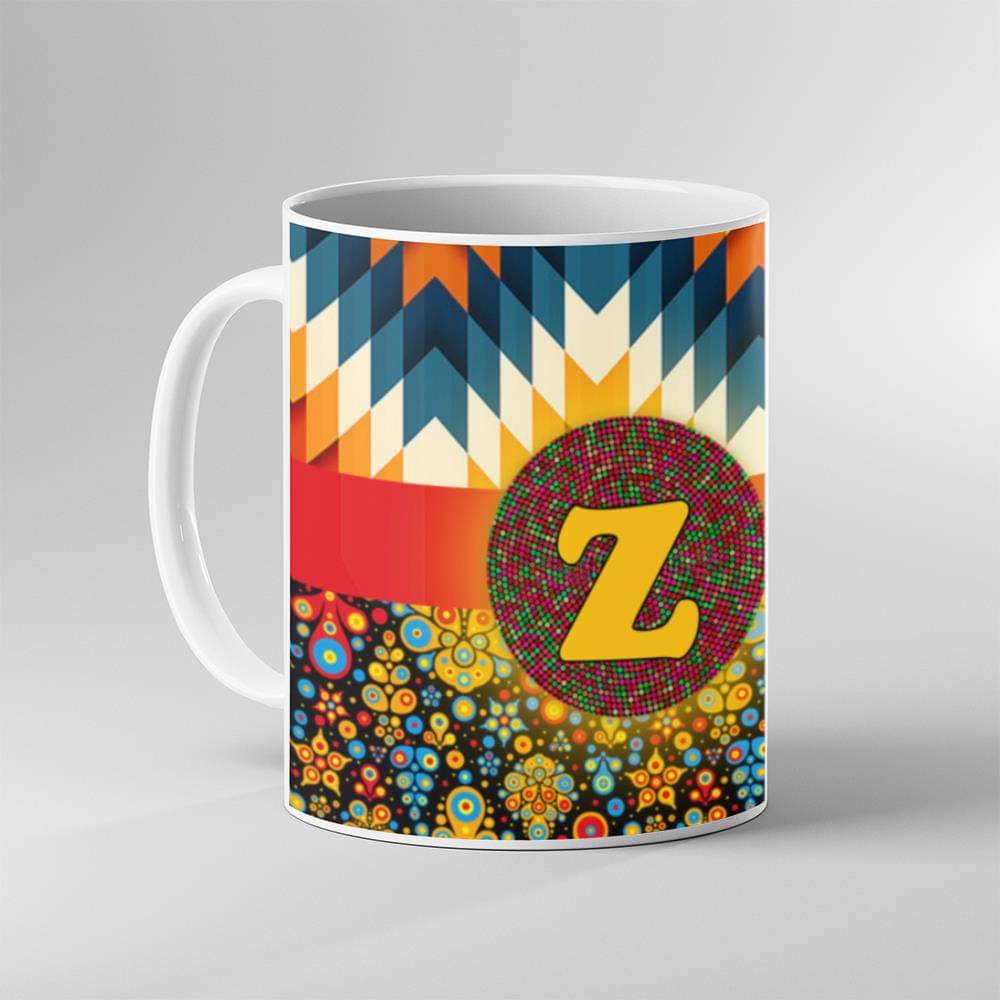     			Keviv - Multi Color Ceramic Coffee Mug ( Pack of 1 )