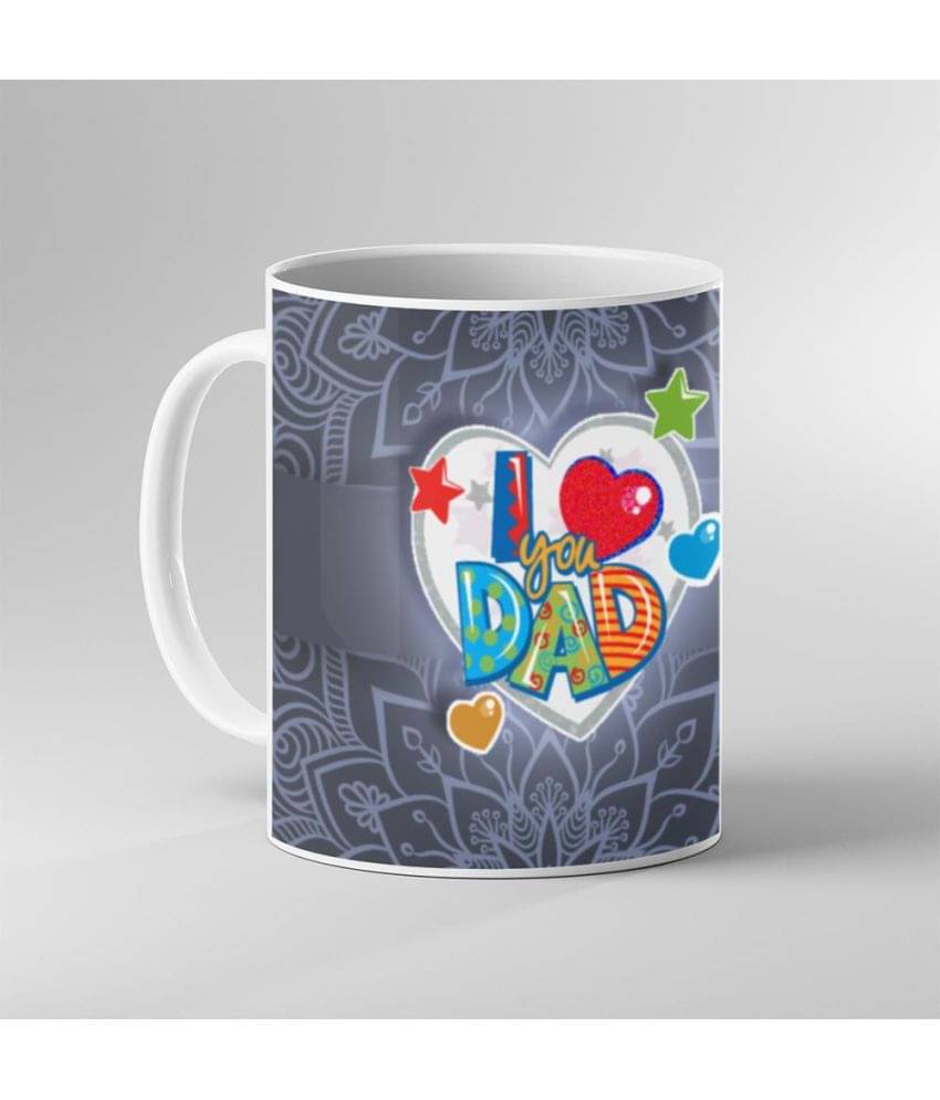     			Keviv - Multi Color Ceramic Coffee Mug ( Pack of 1 )