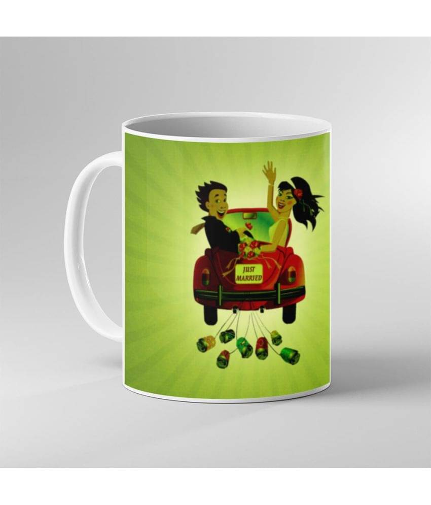    			Keviv - Multi Color Ceramic Coffee Mug ( Pack of 1 )