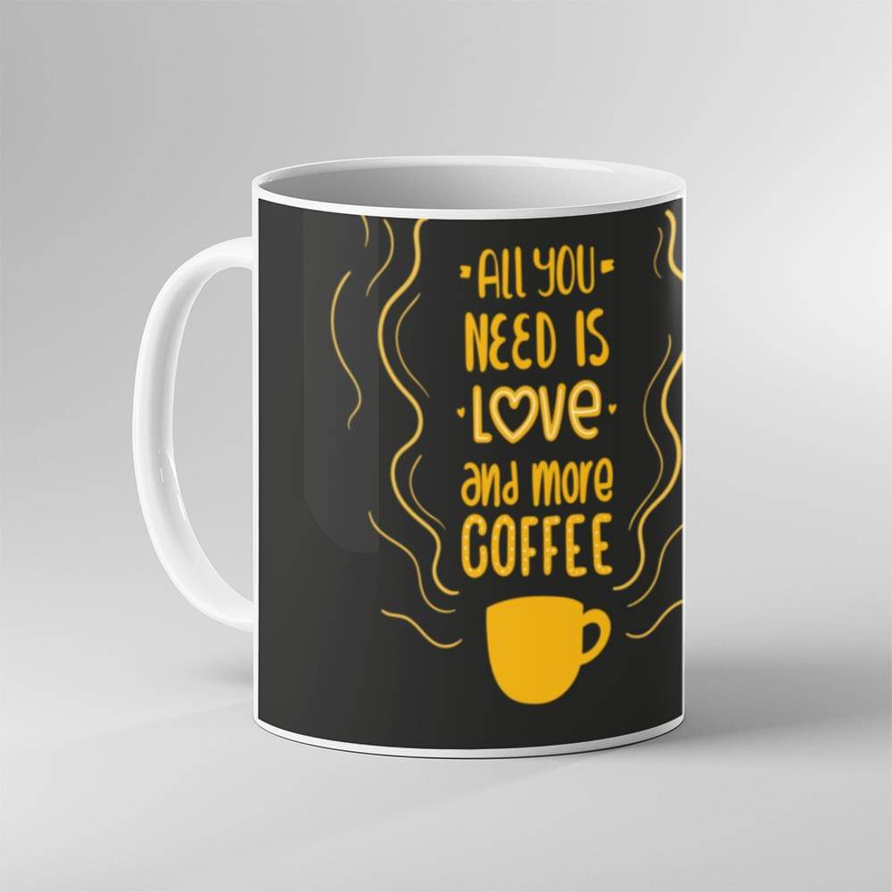     			Keviv - Multi Color Ceramic Coffee Mug ( Pack of 1 )