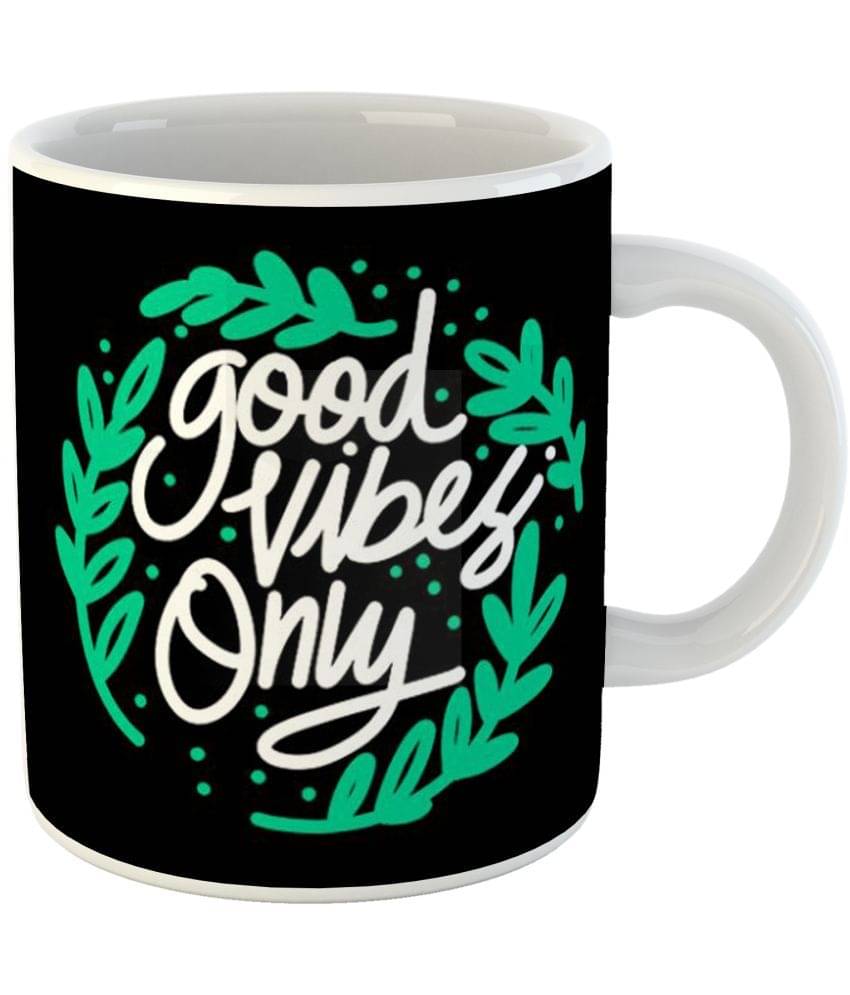     			Keviv - Multi Color Ceramic Coffee Mug ( Pack of 1 )
