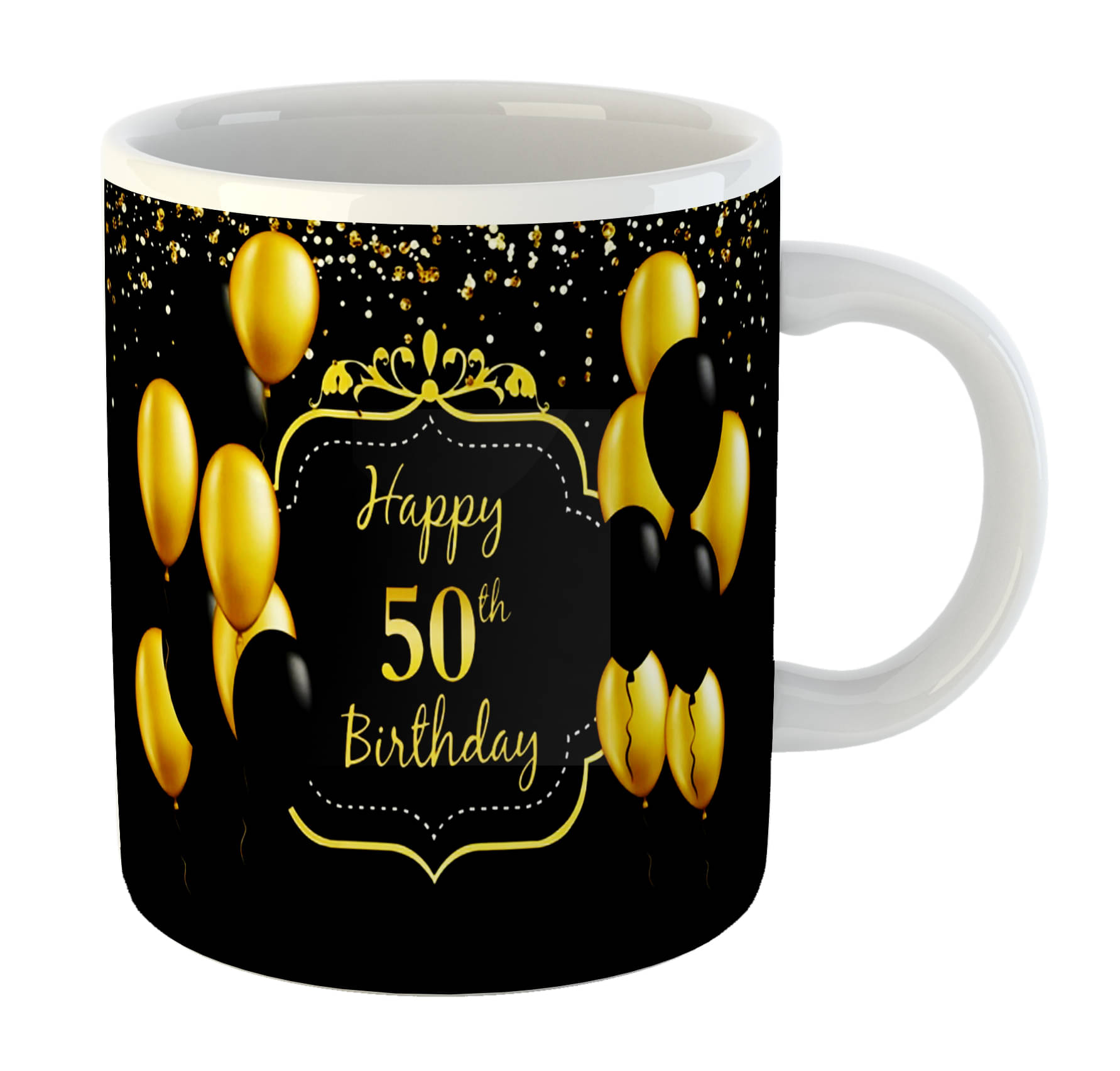     			Keviv - Multi Color Ceramic Coffee Mug ( Pack of 1 )